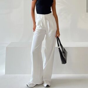 Princess Polly archer white pants